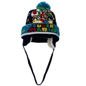 Super Mario bothers beanie mint condition Christmas gift winter hat ski wear